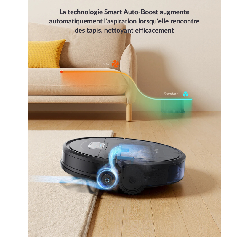 Aspirateur Robot 3 en 1 Honiture 6000pa Autonome