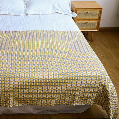 Plaid à Carreaux Nordic Chic, Élégance et Confort!