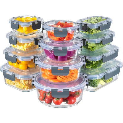 Microwave Safe Glass Storage Containers