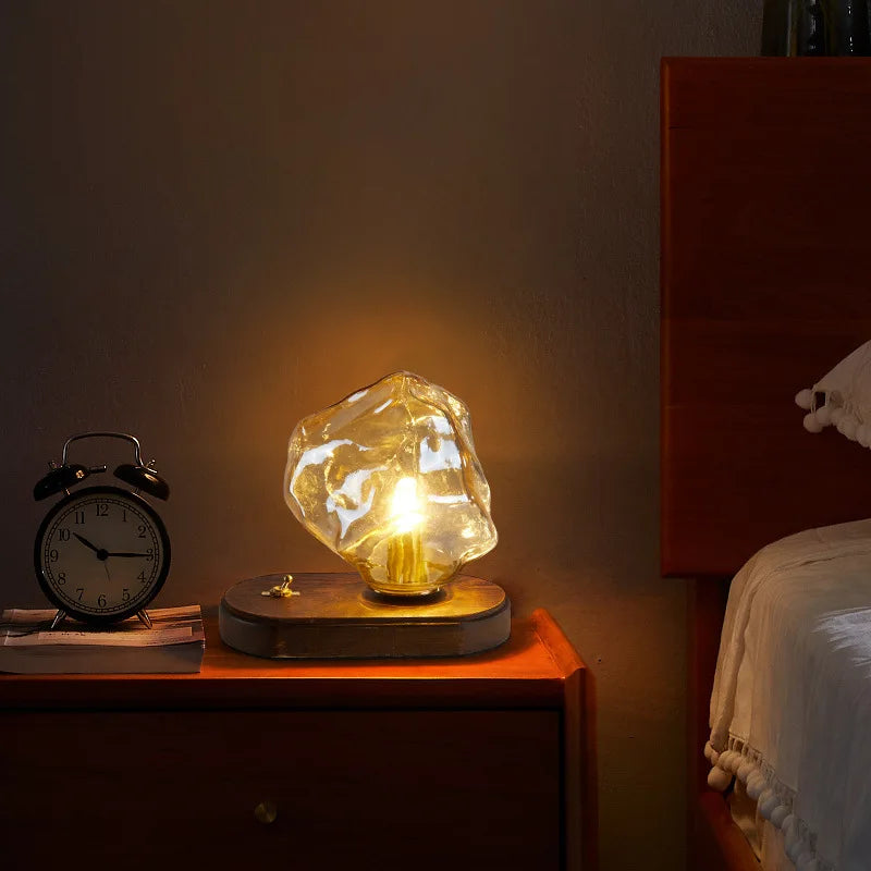 Lampe en Verre Design - Élégance et Ambiance Intérieure