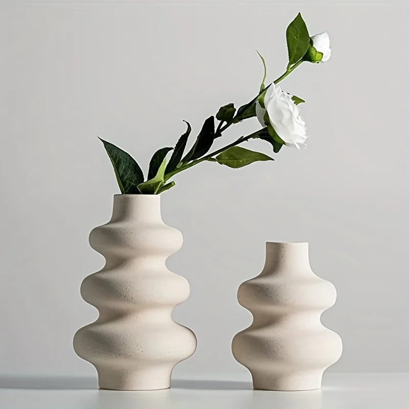 Modern Ceramic Vase | Bohemian Wedding &amp; Home Decoration