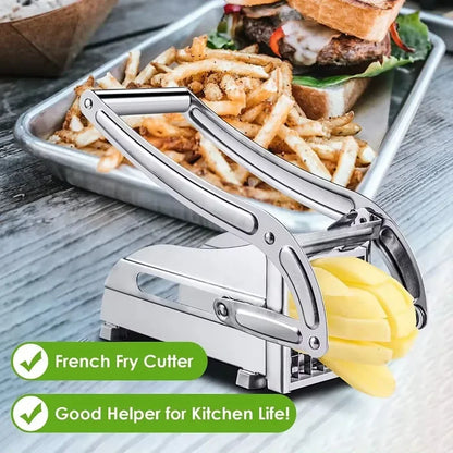 Versatile Stainless Steel French Fry &amp; Vegetable Cutter 