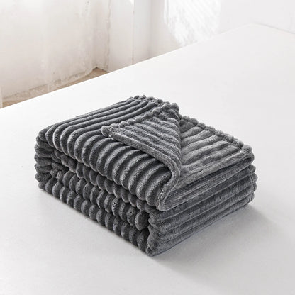 Cozy Flannel Blanket: Soft, Warm, Versatile Comfort