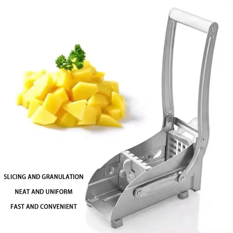 Versatile Stainless Steel French Fry &amp; Vegetable Cutter 