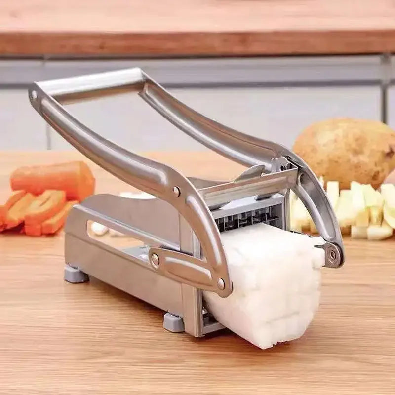 Versatile Stainless Steel French Fry &amp; Vegetable Cutter 