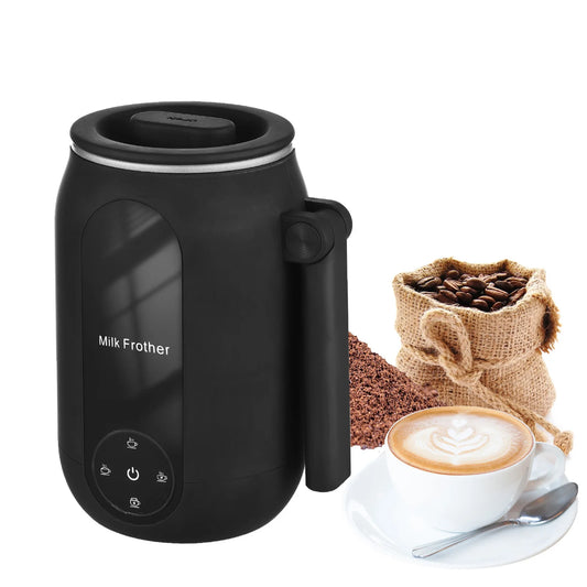 4-in-1 Electric Milk Frother for Perfect Cappuccino