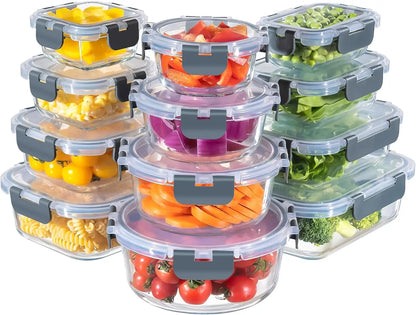 Microwave Safe Glass Storage Containers