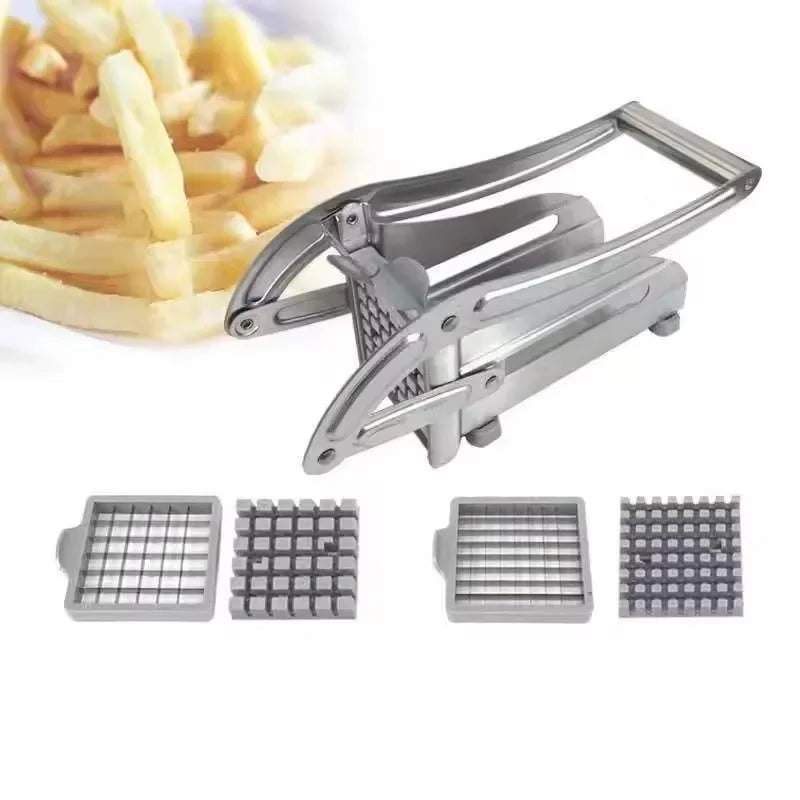 Versatile Stainless Steel French Fry &amp; Vegetable Cutter 