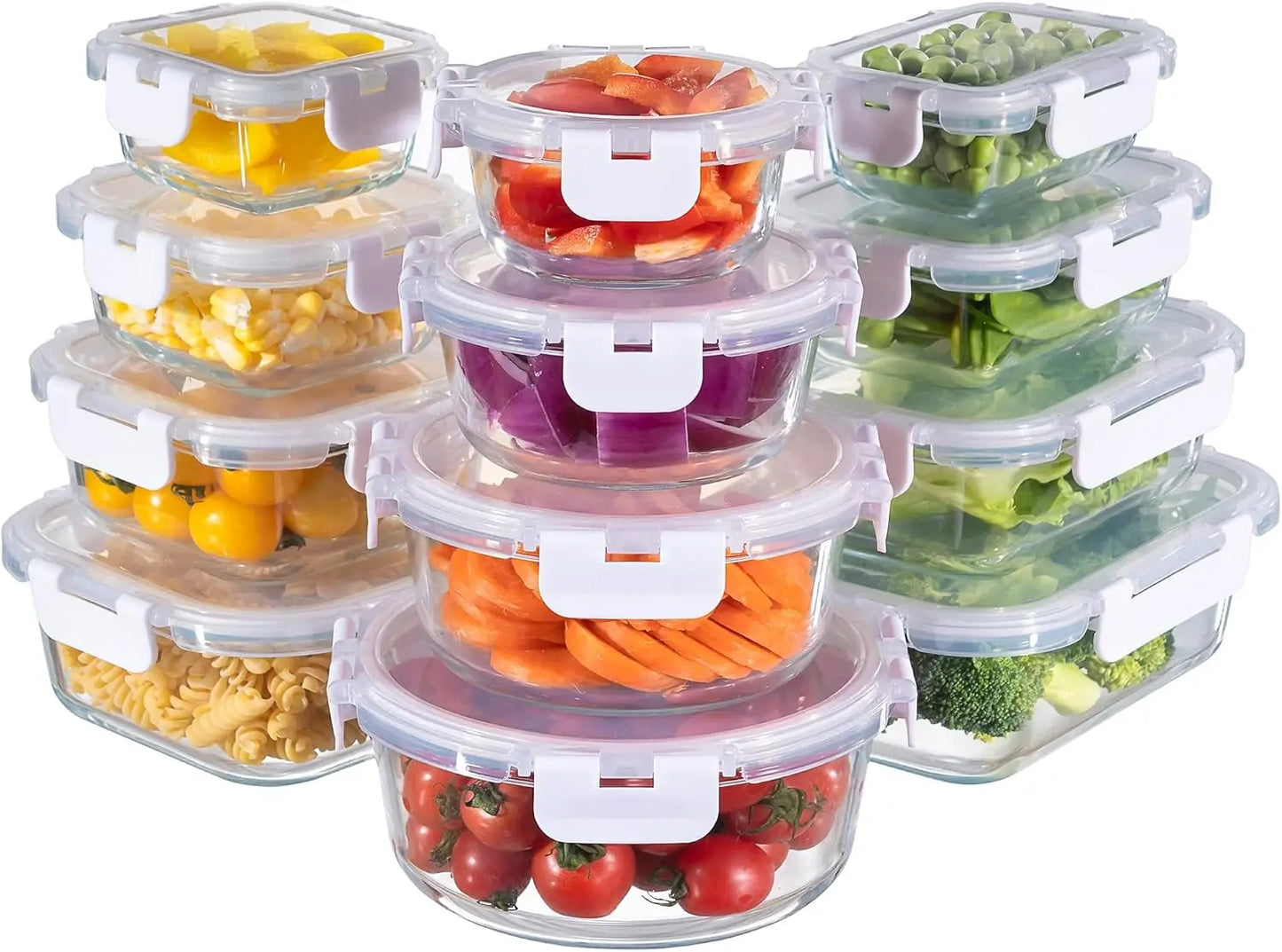 Microwave Safe Glass Storage Containers