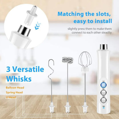 Rechargeable Milk Frother