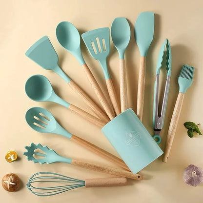 Spatule et Cuillère Résistantes aux Hautes Températures