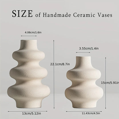 Modern Ceramic Vase | Bohemian Wedding &amp; Home Decoration